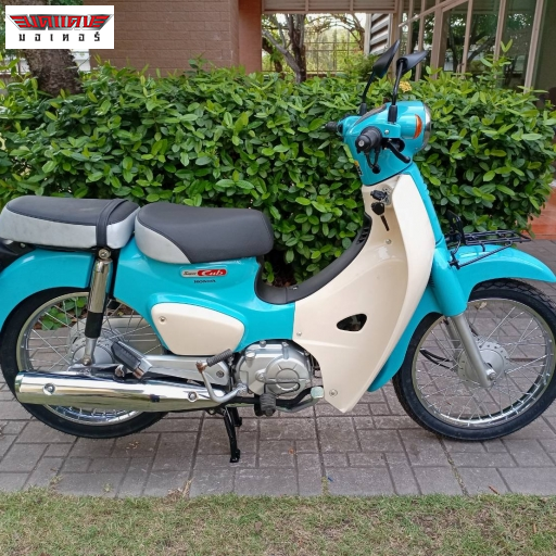 Super Cub ล้อซี่ลวด สตาร์ทมือ ดรัมเบรก